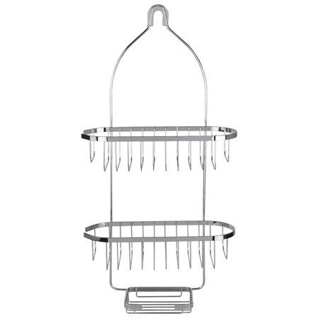 Home Basics Chrome Plated Steel Shower Caddy SC10135